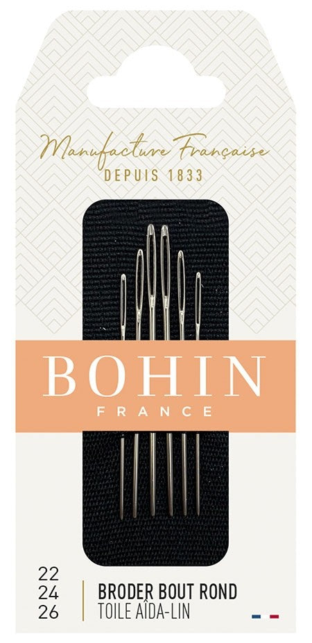 Bohin Tapestry Needles - 6 pcs. Assorted
