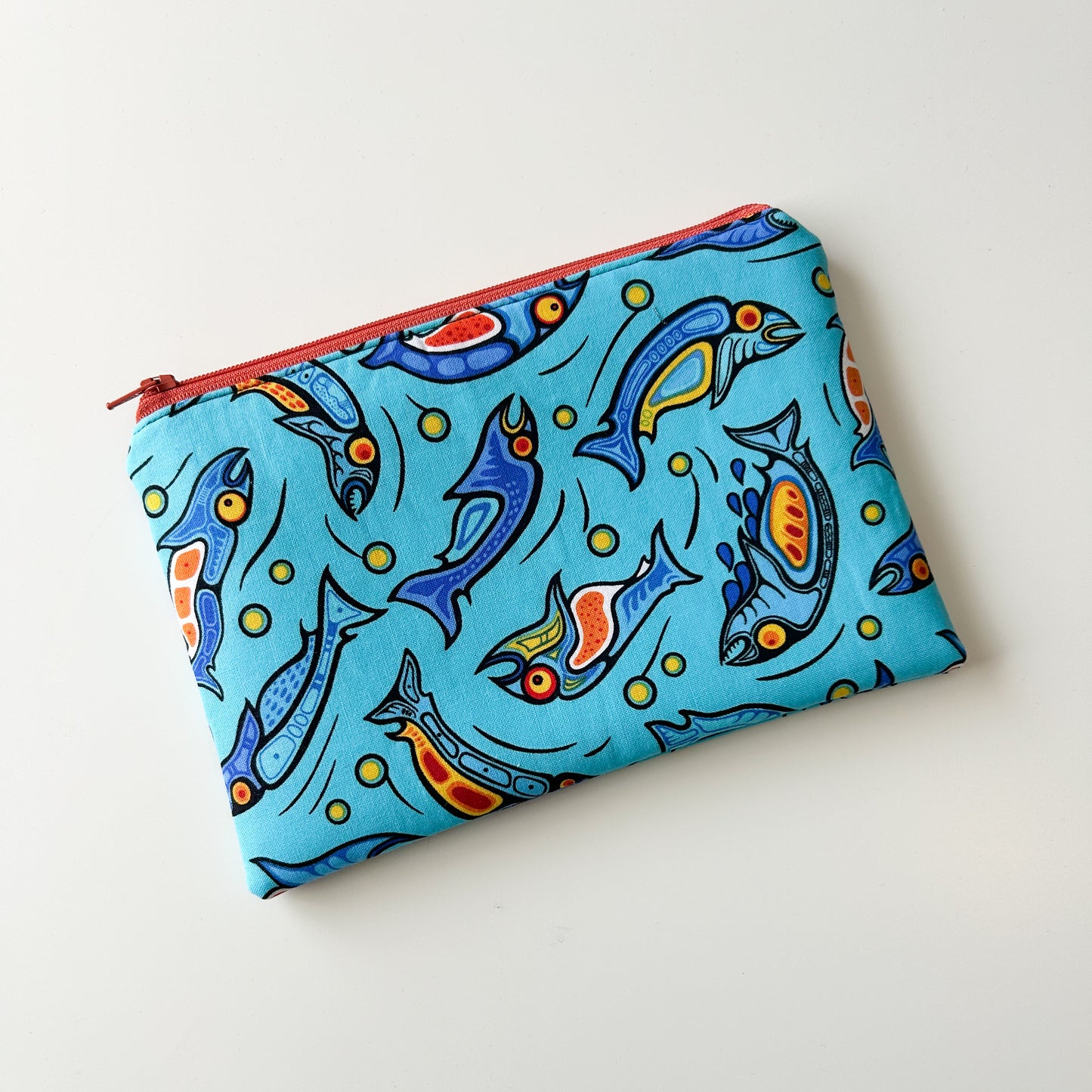 Notion Pouch - Indigenous Fish Artwork