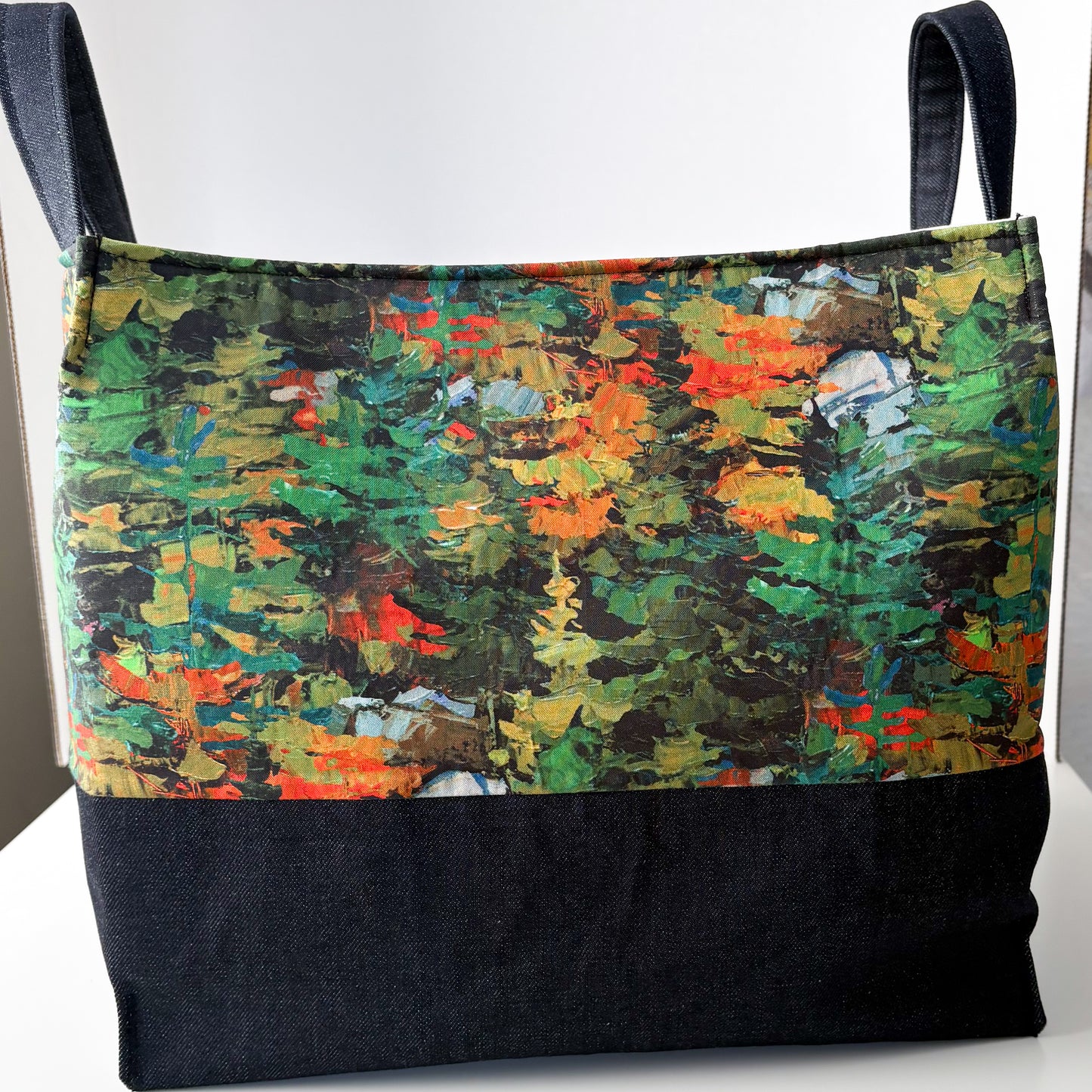 Fall Forest - Project Bag/Craft Organizer Bucket