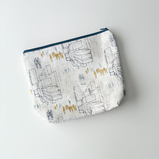 Sock Project Bag - Architectural