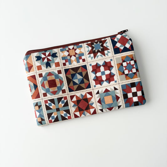 Notion Pouch - Patchwork Blocks