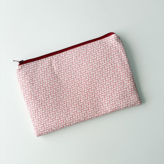 Notion Pouch - Red Stitch