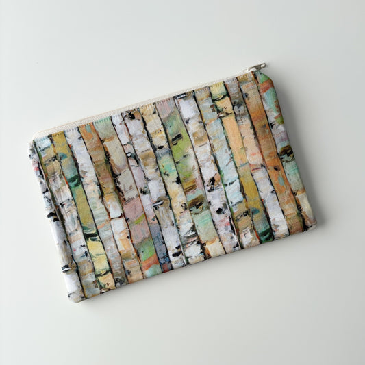 Notion Pouch -Birch Trees