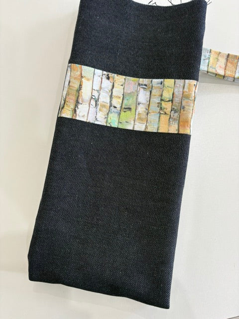 Scroll Rod/Swift Holder - Birch Tree Forest