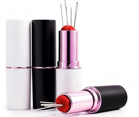 Lipstick Needle & Pin Case - White