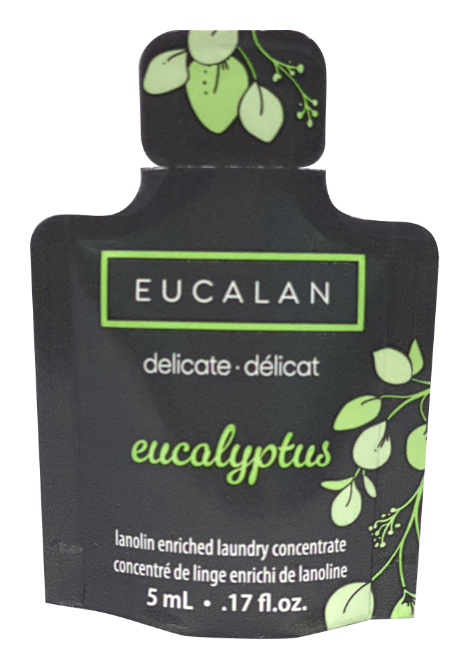 Eucalan Eucalyptus Tester Pouch - 5mL – I Can Sew Make That