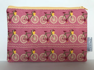 Notion Pouch - Pink Bicycles