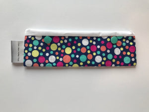 DPN Holder ( Double Pointed Needle) Bright pop polka dots