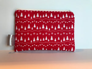 Notion Pouch - Red Christmas Tree path