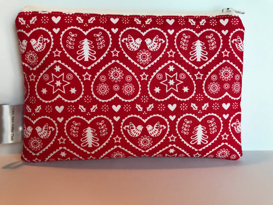 Notion Pouch - Scandi Hearts