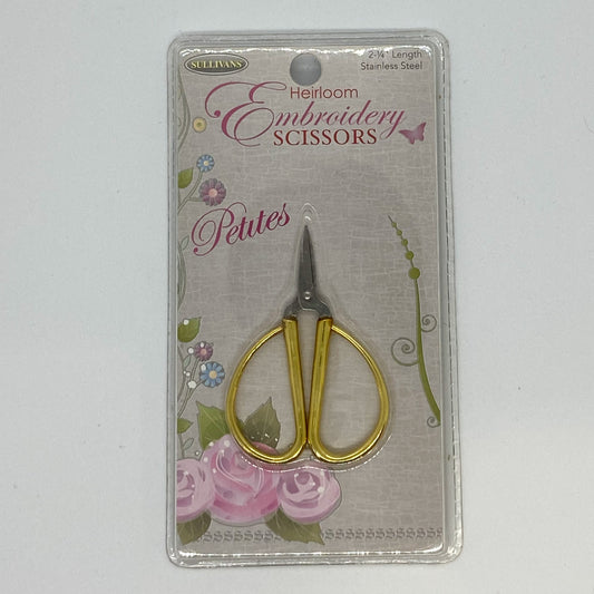 Petite Embroidery Scissors - Gold