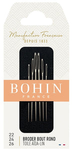 Bohin Tapestry Needles - 6 pcs. Assorted